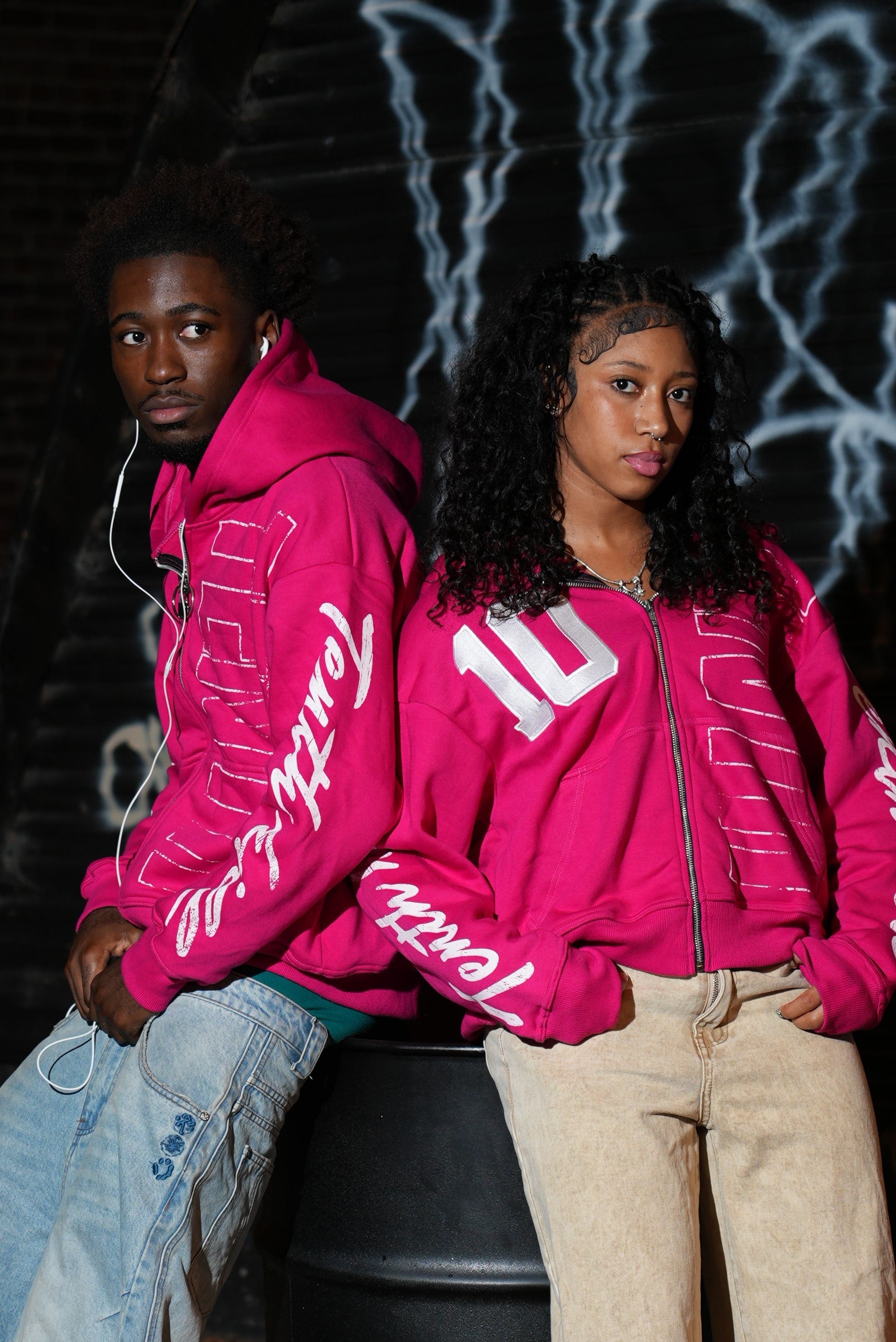 PINK HOODIE